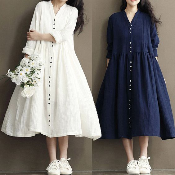 亞麻材質　亞麻衣服穿搭